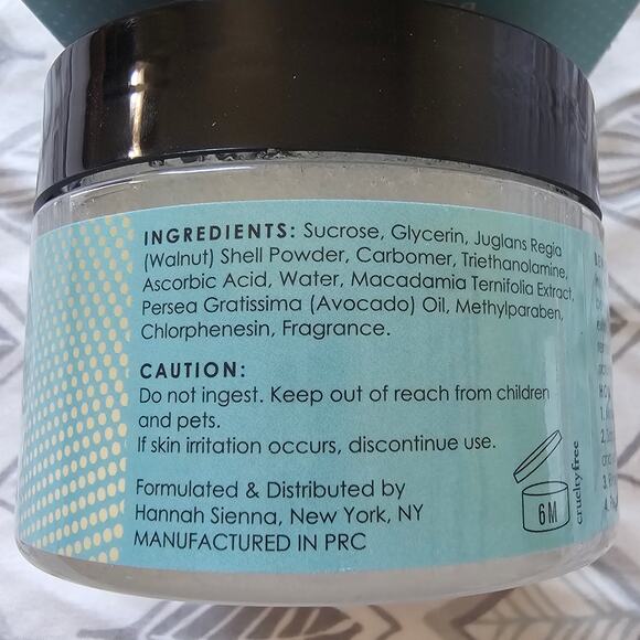 Hannah‎ Sienna Sugar Scrub New/Unused Skincare Clean Bath 5.3oz - Picture 6 of 7